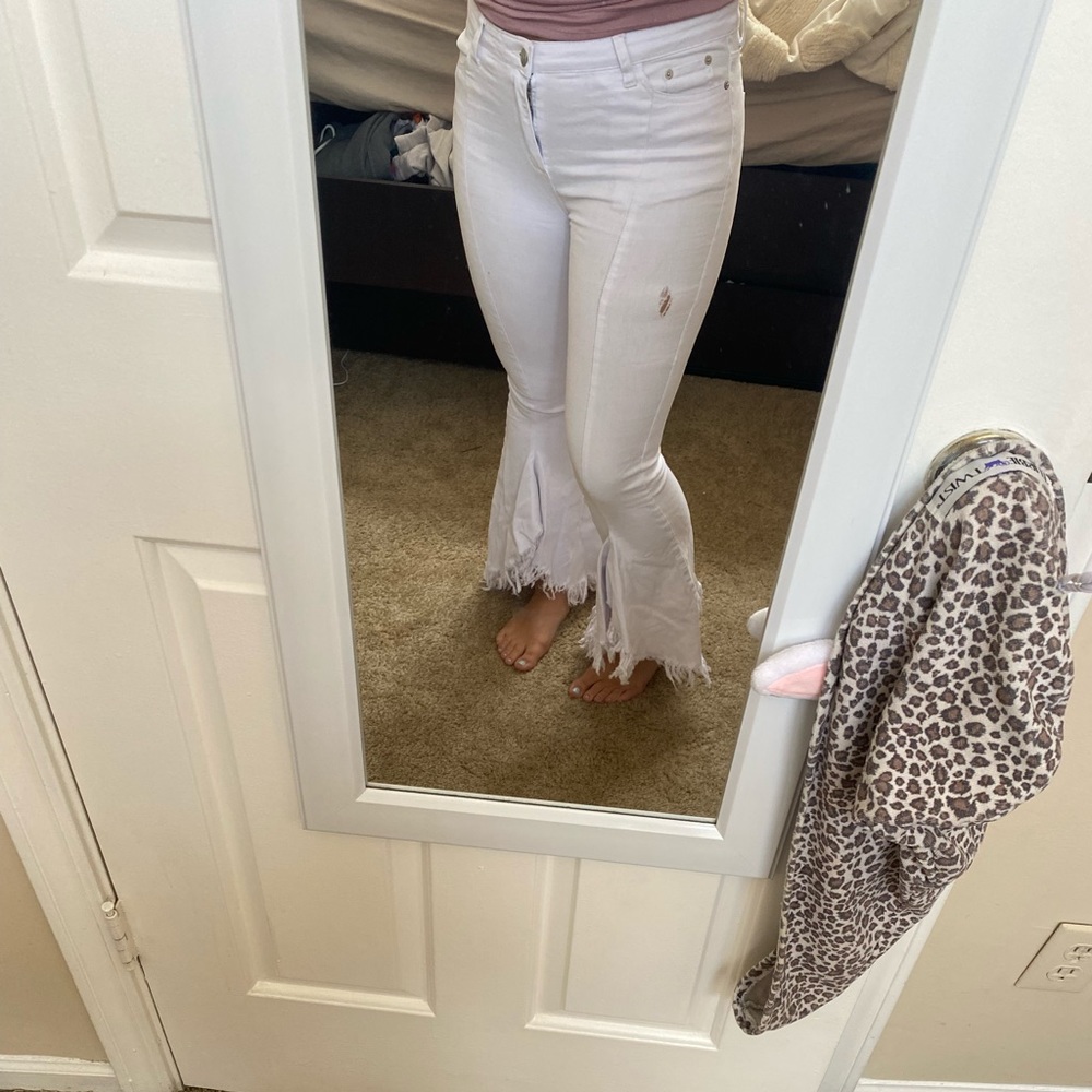 White flare Jeans